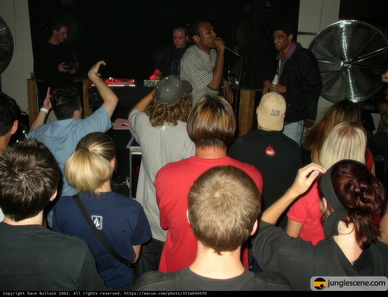 Man on stage mesmerizes packed nightclub
