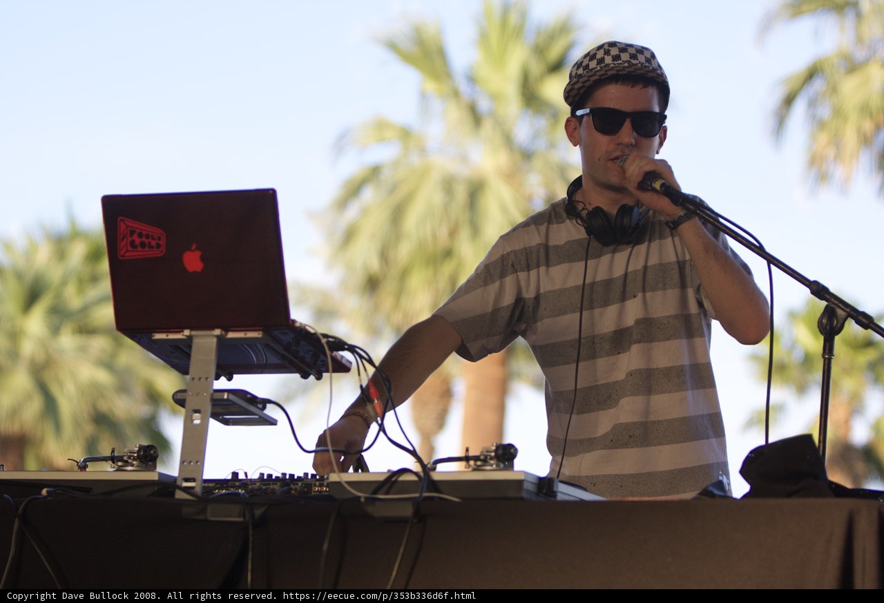 A-Trak steps up to the decks for a sunny Coachella set