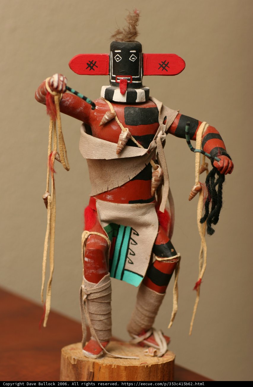 Native American Puppet Figurine