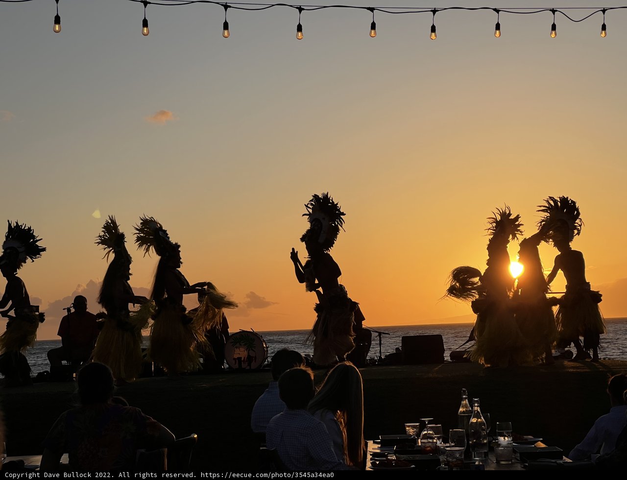 Sunset Dancers at Wailea Restaurant