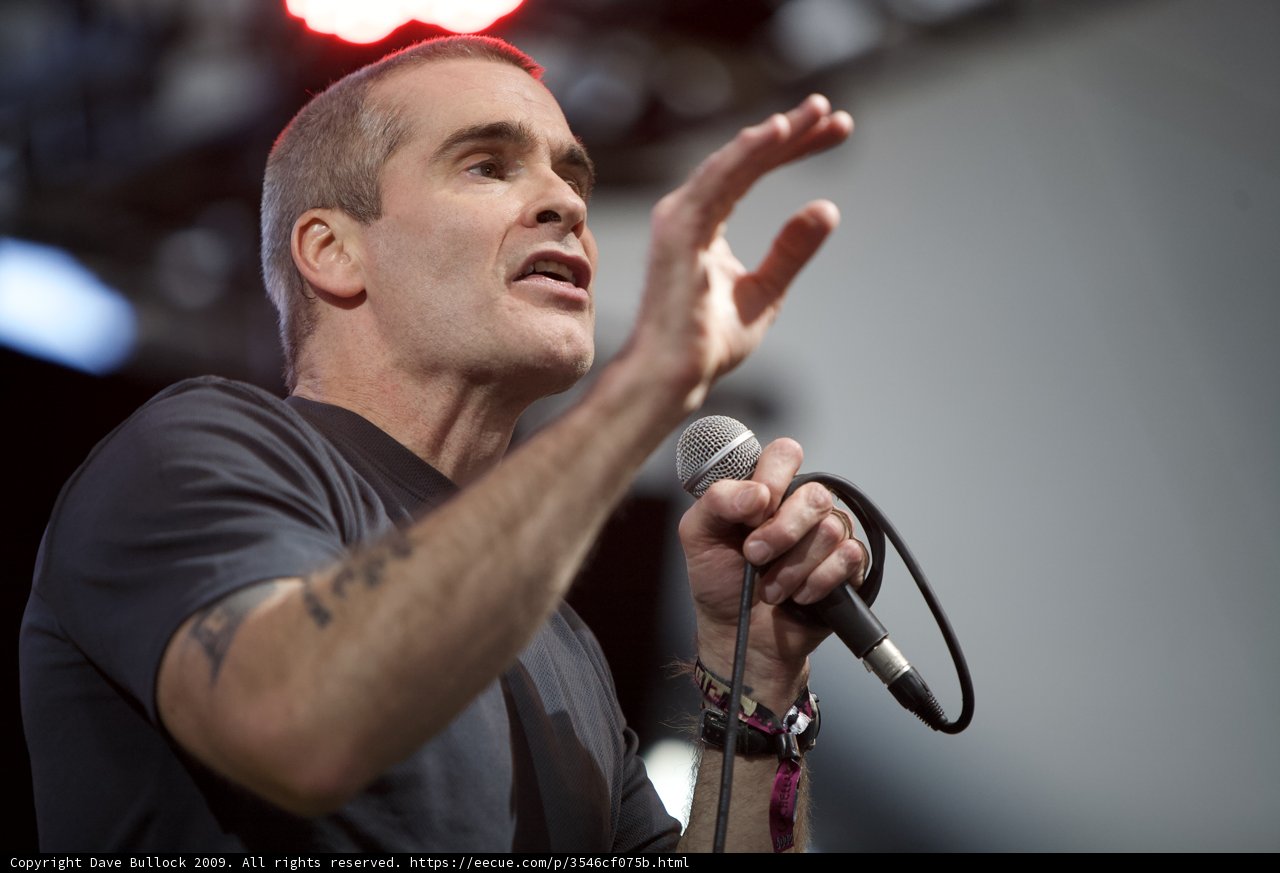 Henry Rollins Rocks the Crowd at Coachella 2009