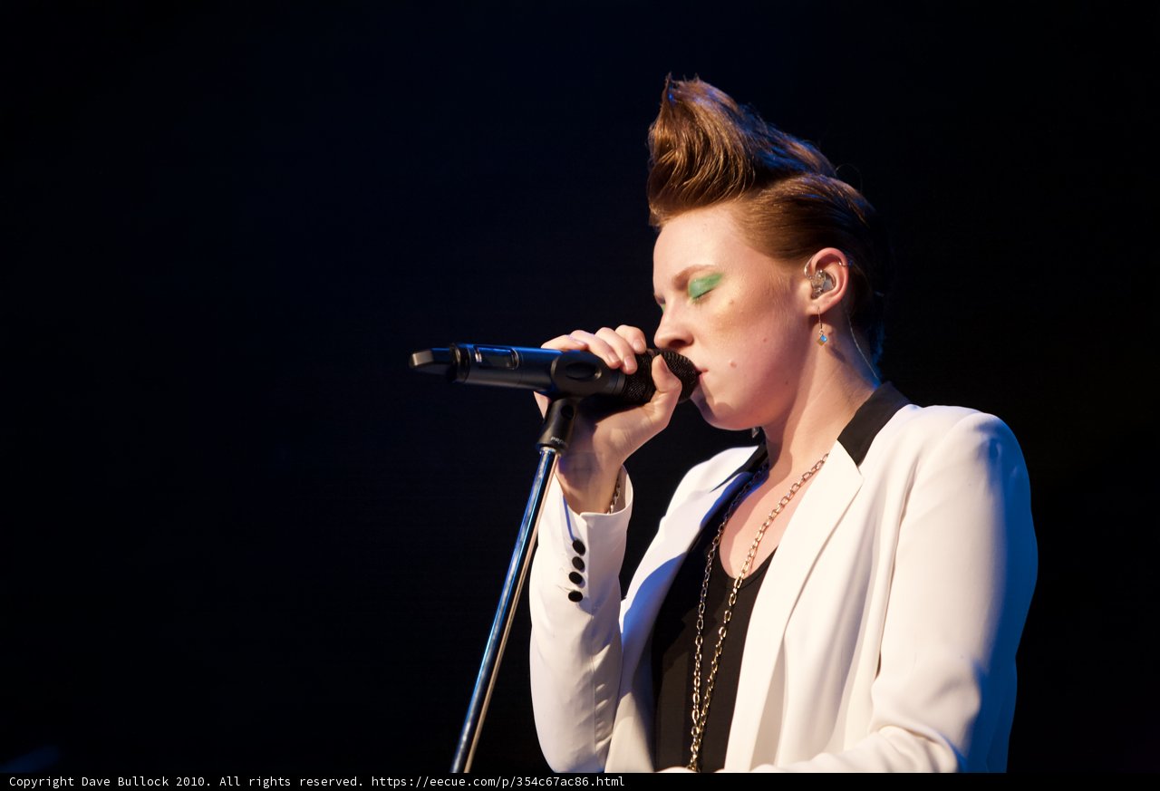 Mohawked Musician Rocking the Mic