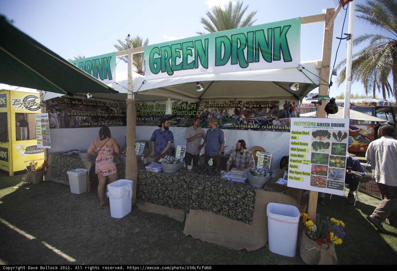 Refreshing Break at Coachella