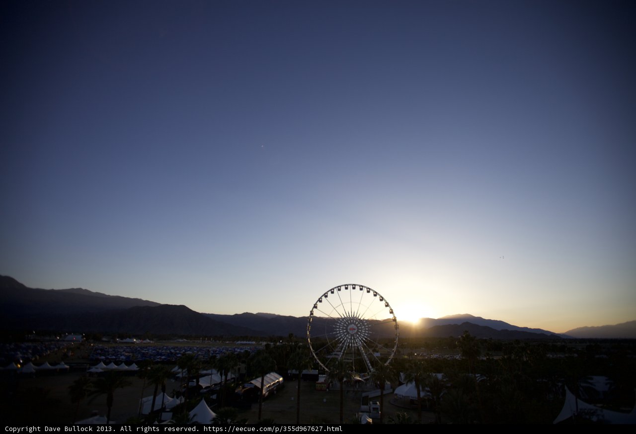 Ferris Wheel Sunset