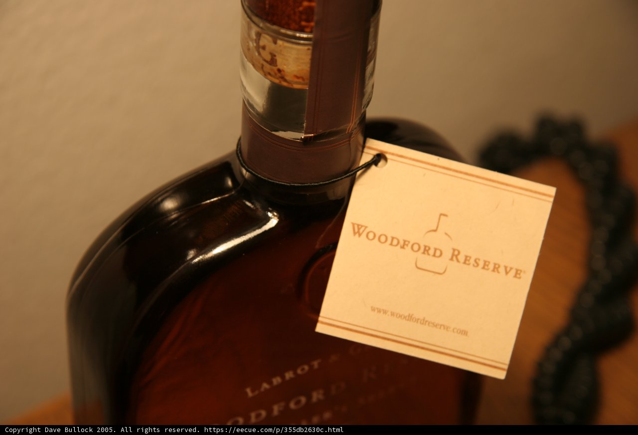 Woodford Reserve Bourbon Label