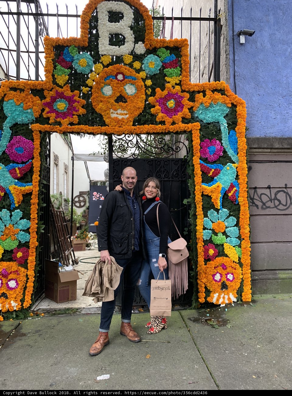 Colorful Flower Wall