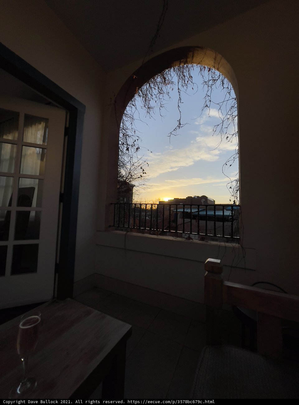 Sunset Through the Archway