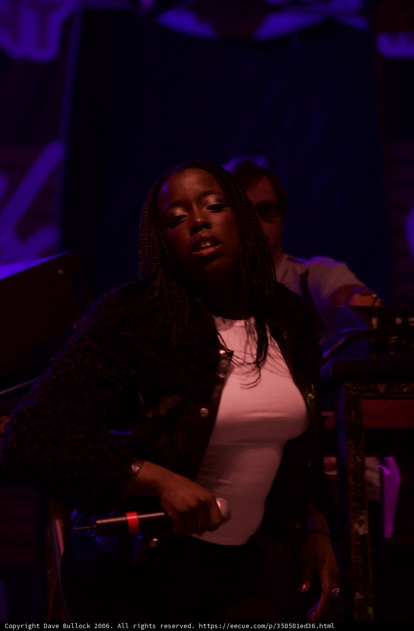 Performer takes center stage at night club
