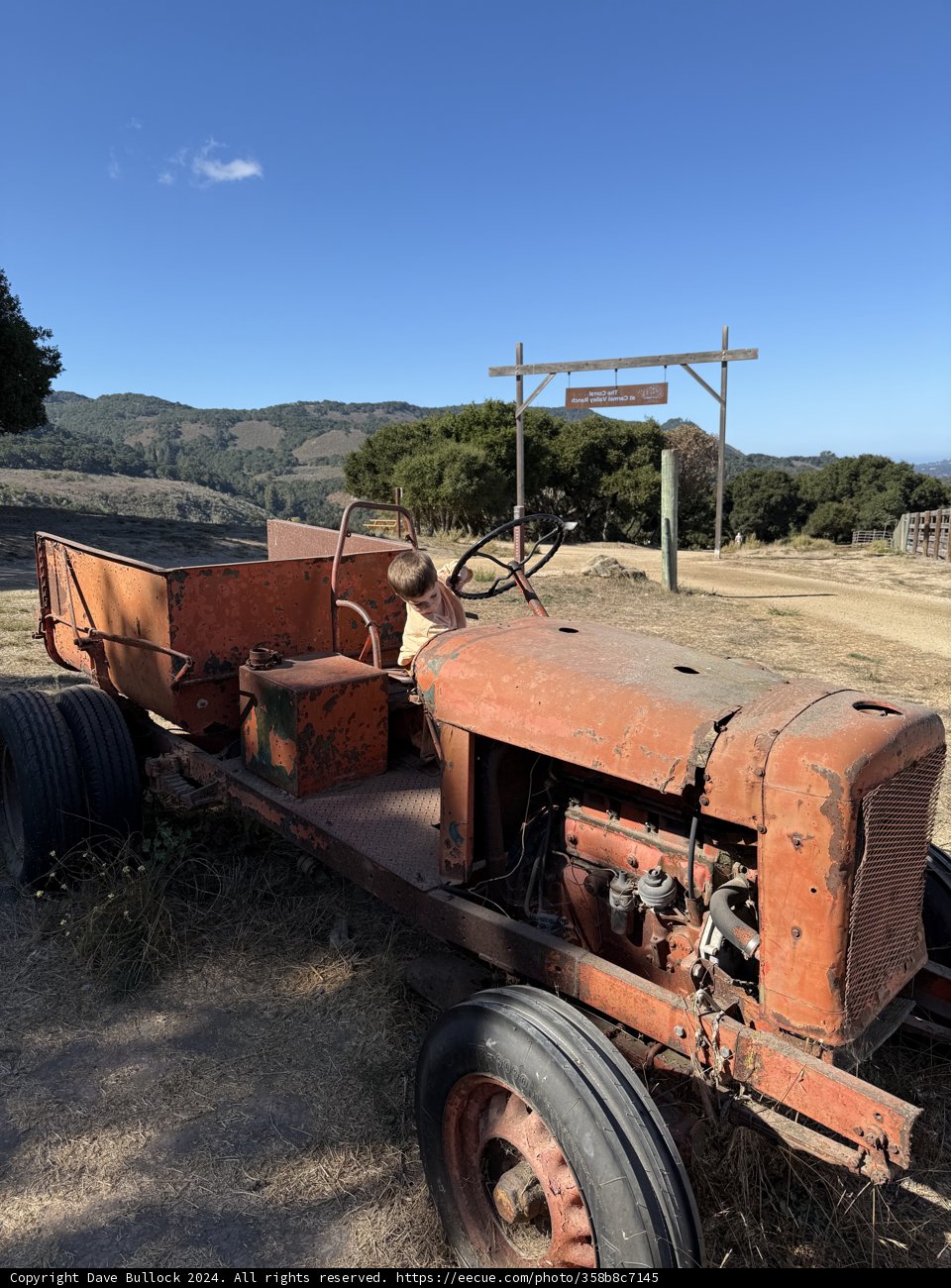 Rusty Rides in Carmel Valley