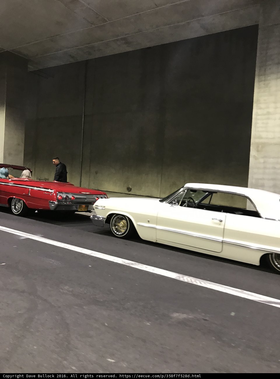 Classic Cars at the Tunnel