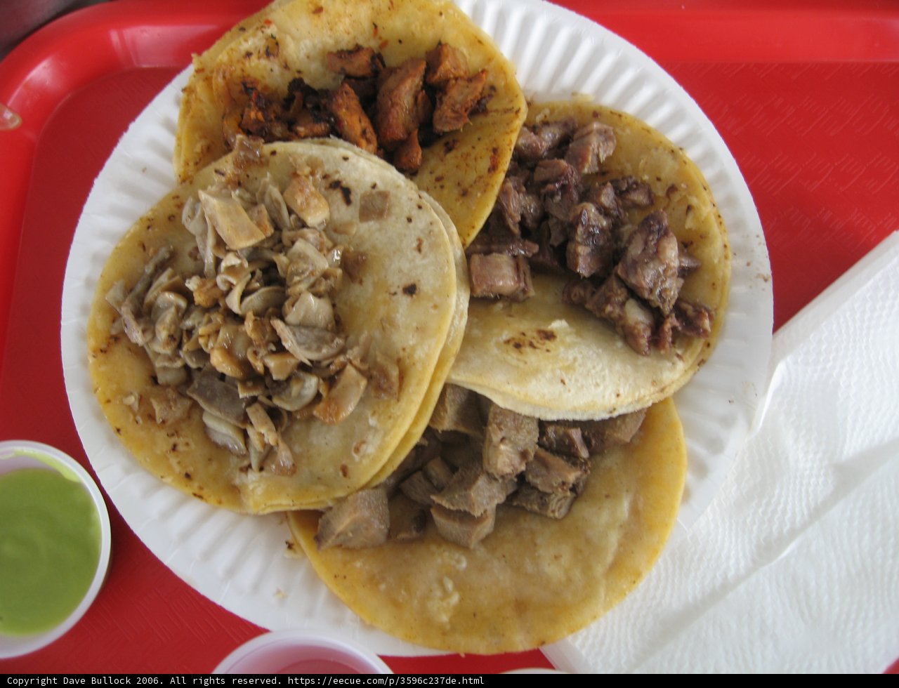 Tantalizing Tacos on a Scarlet Tray