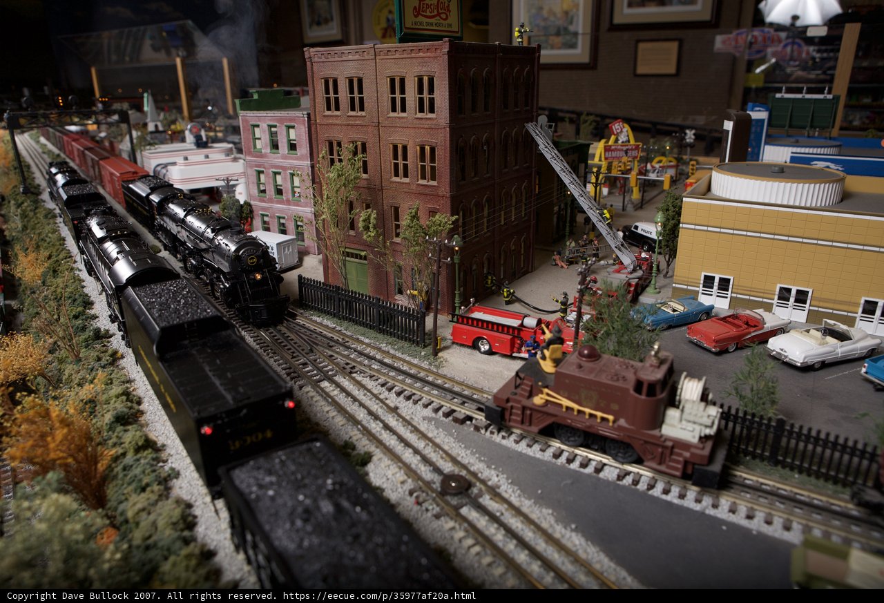 Miniature Railway in a Small Town