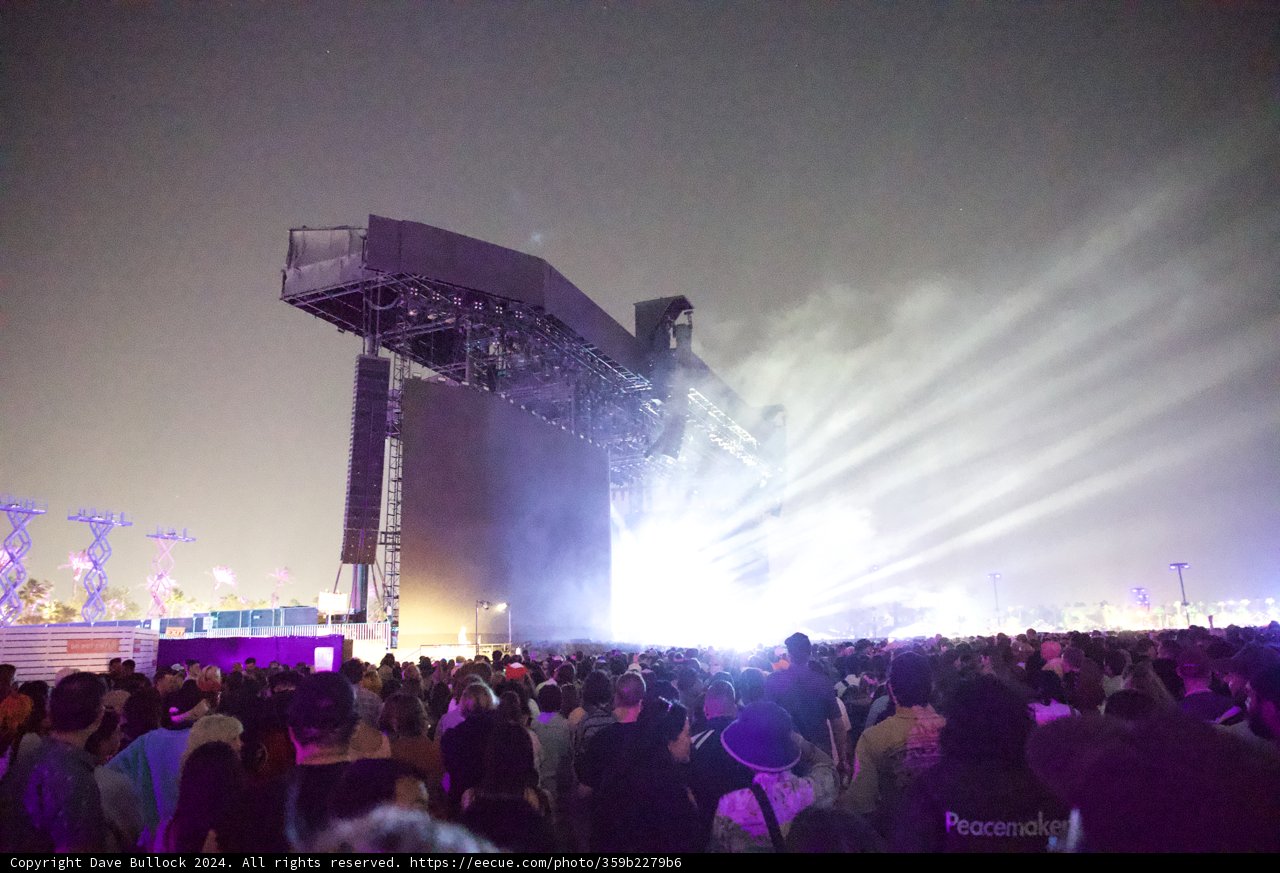 Radiant Night: Coachella 2024 WK2 in Full Swing