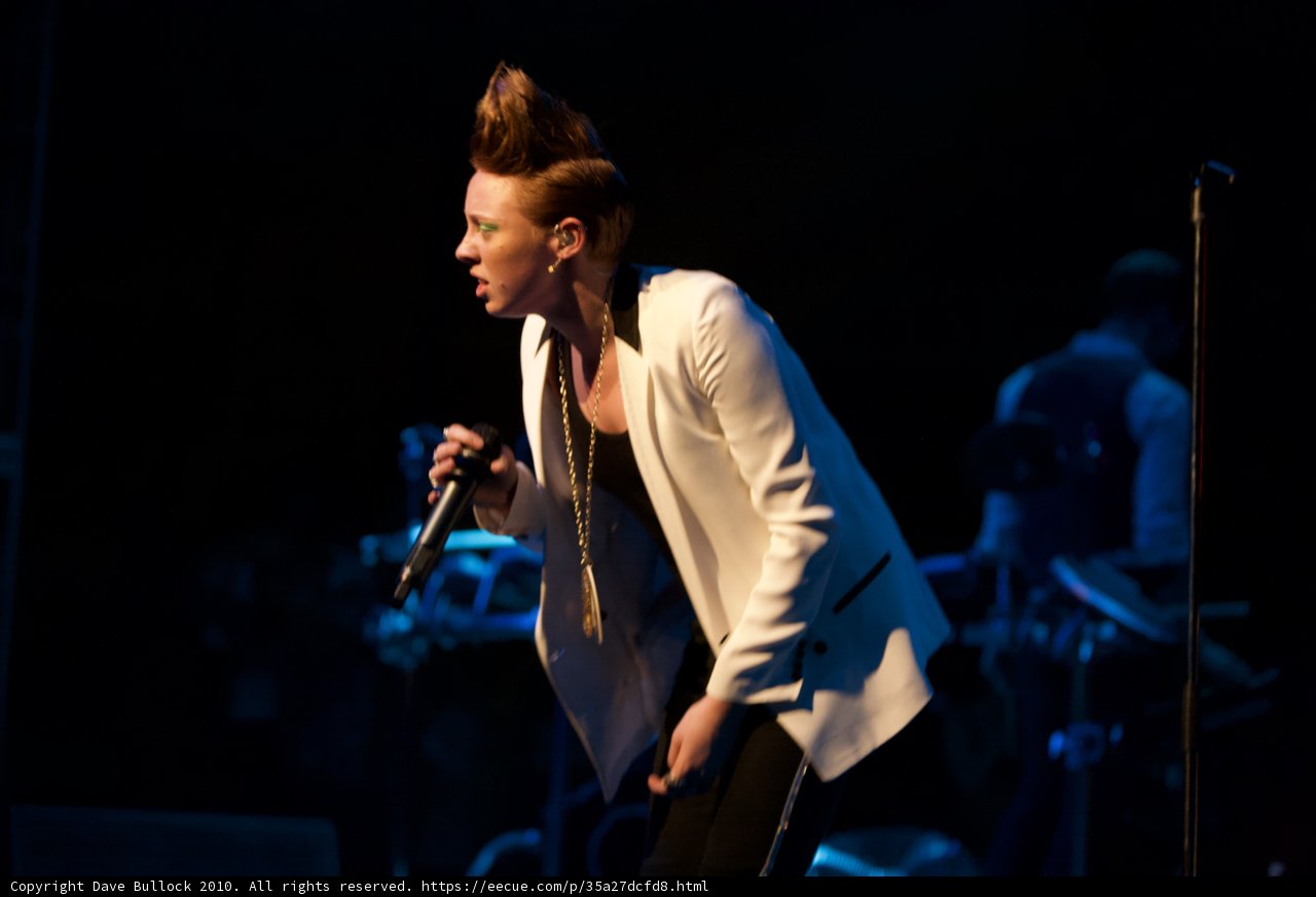 White Jacket Musician Takes Cochella Stage