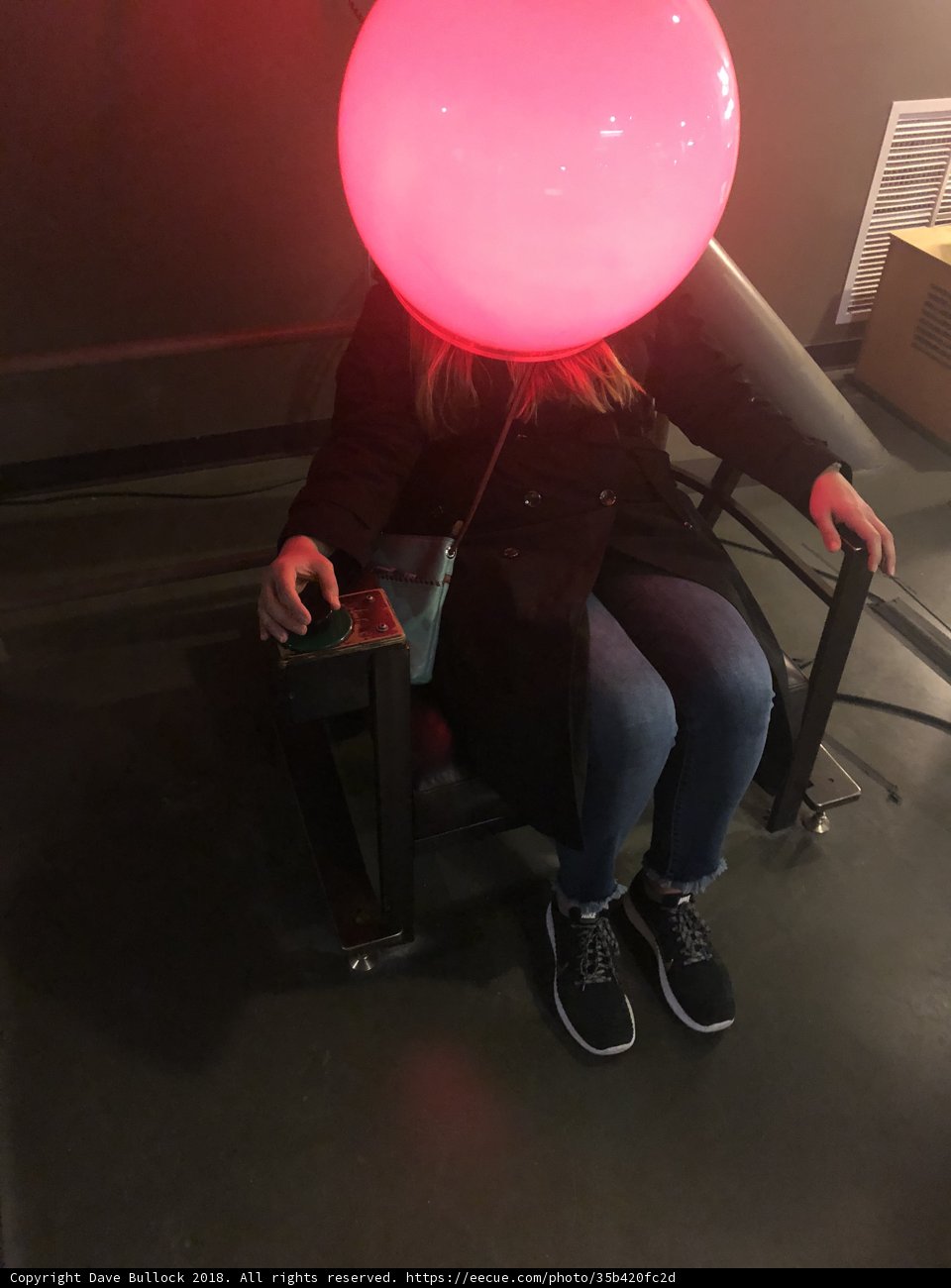 The Pink Ball Headpiece