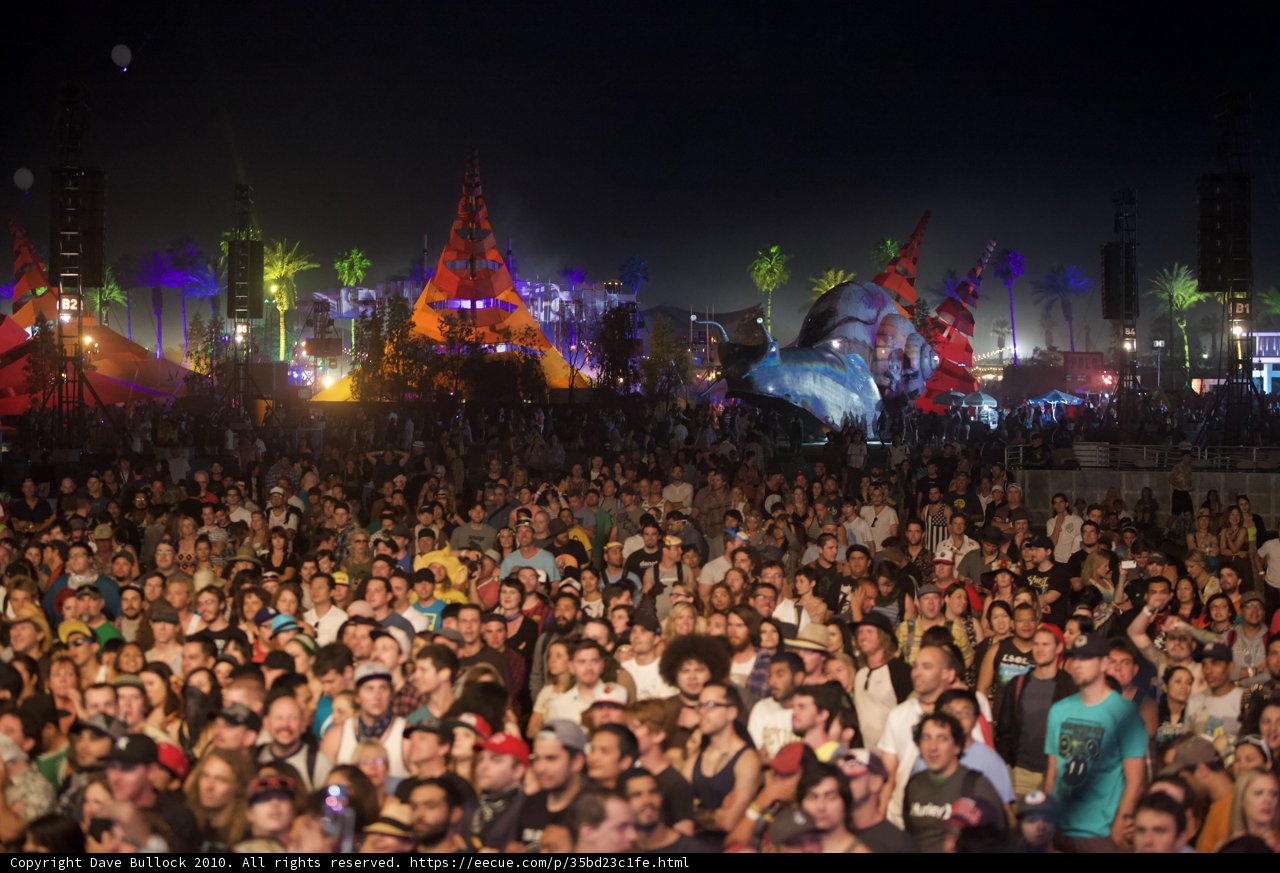 Coachella's Night Sky