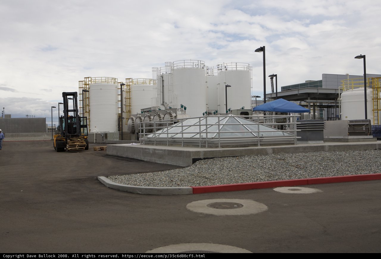 Factory Tank and Forklift