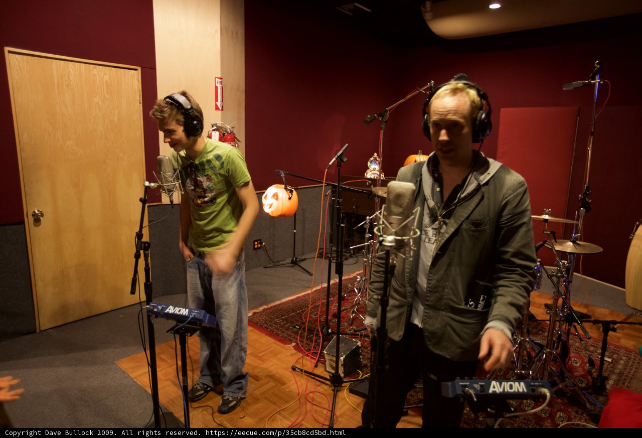 Rocking the Recording Studio