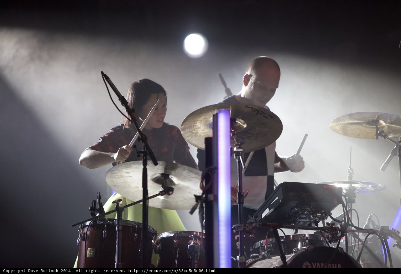 Drumming Duo on Coachella Main Stage