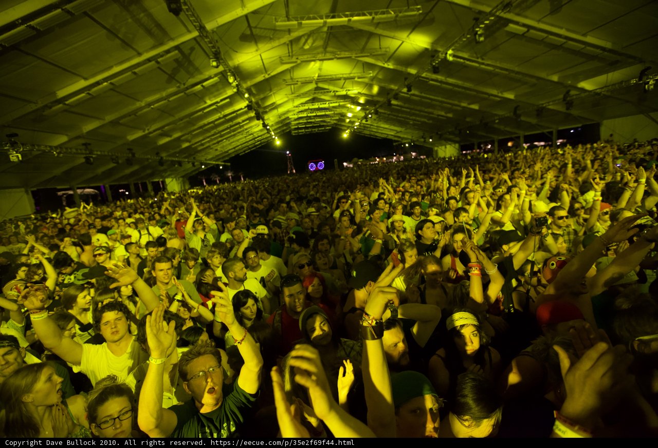 Coachella Crowd Goes Wild