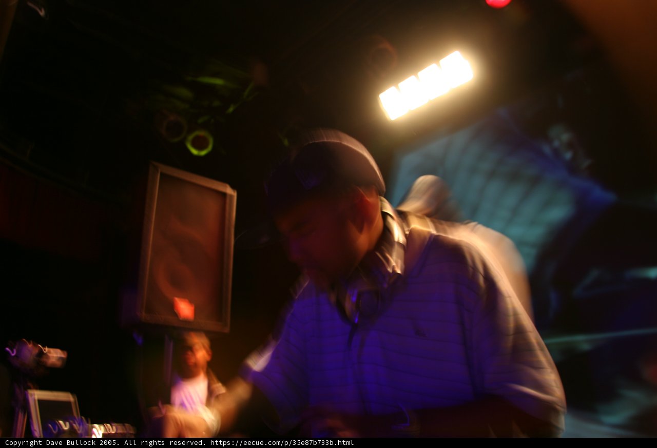 Urban DJ at Night Club