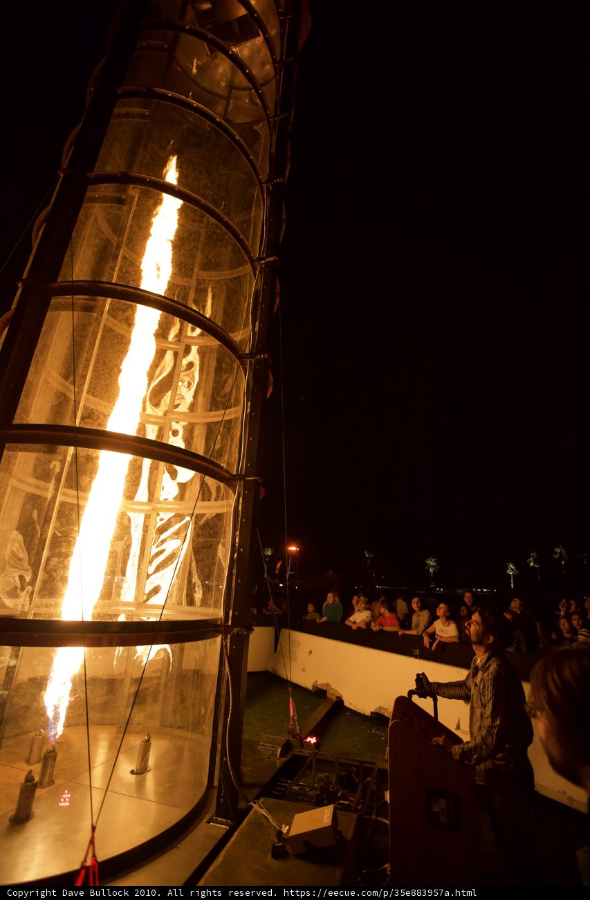 Towering Flames