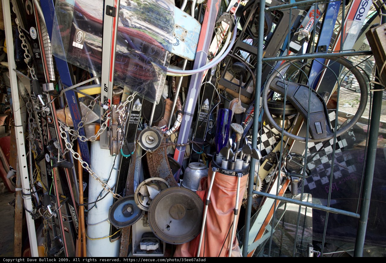 Tools and Treasures on the Wall