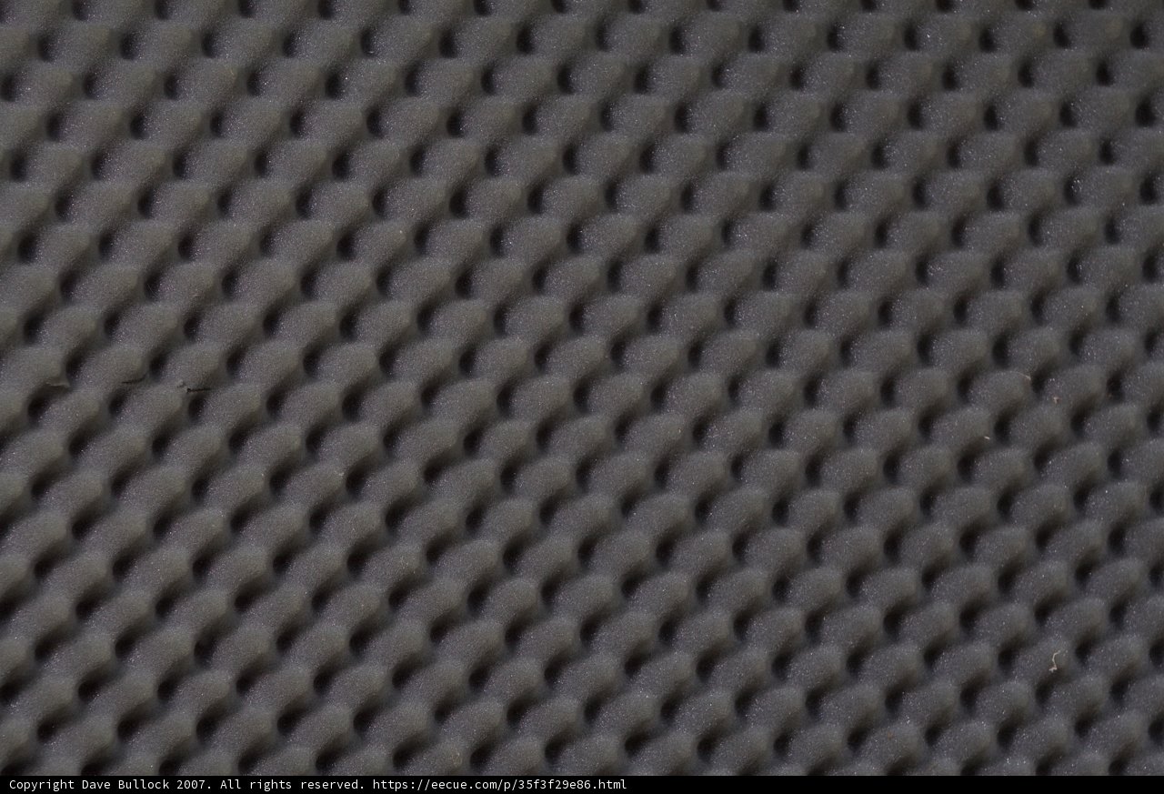 Square Textures on Black Background