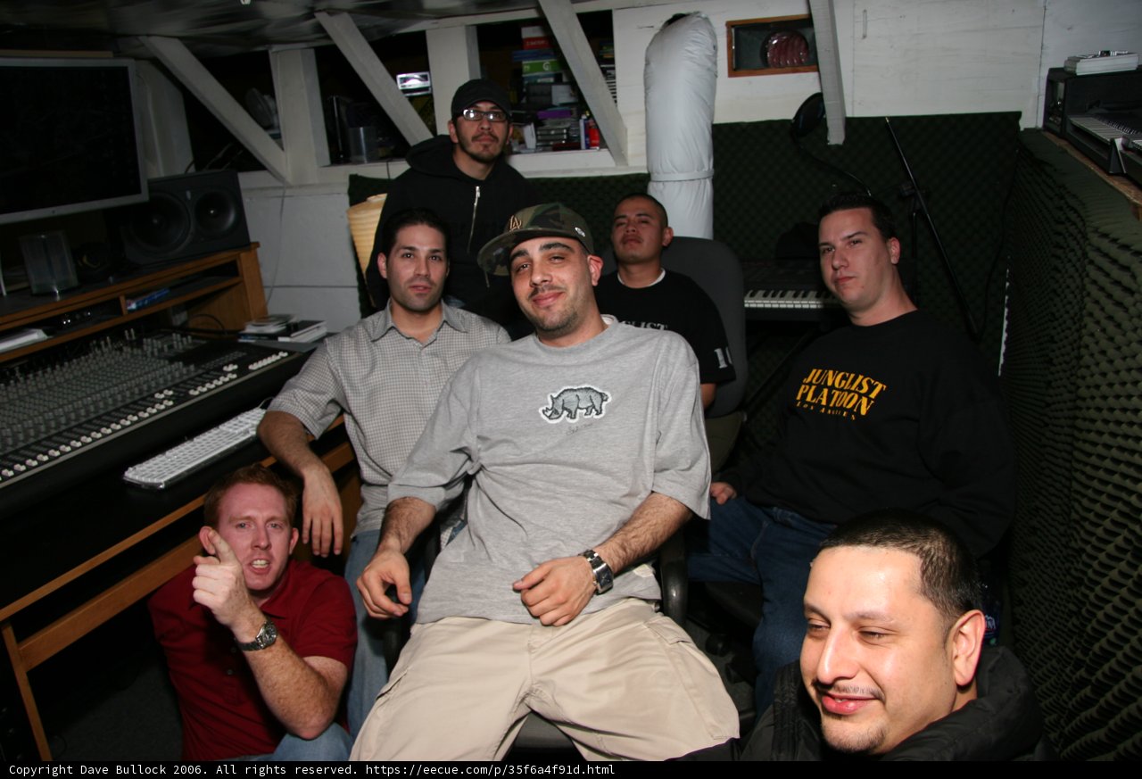 Recording Studio Session with the Crew