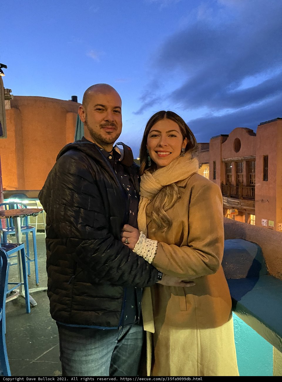 Balcony Portrait in Santa Fe