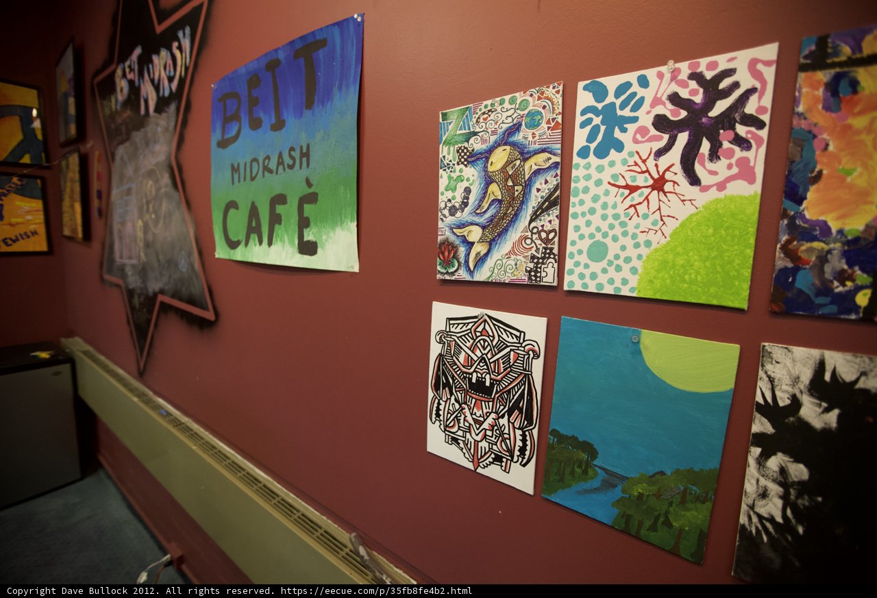 Artistic Collage on Gallery Wall