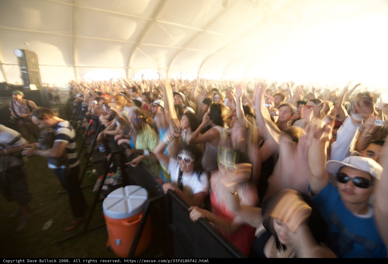 Coachella Crowd Gets Wild