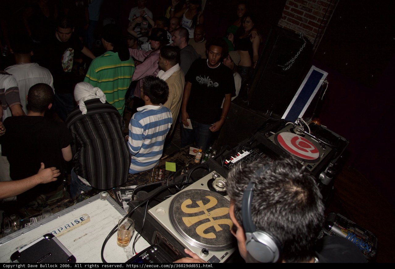 DJ ignites the crowd