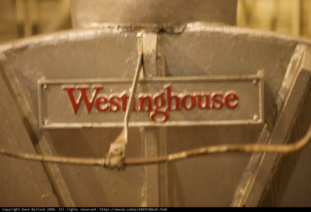 The Iconic Westinghouse Sign in the Lobby