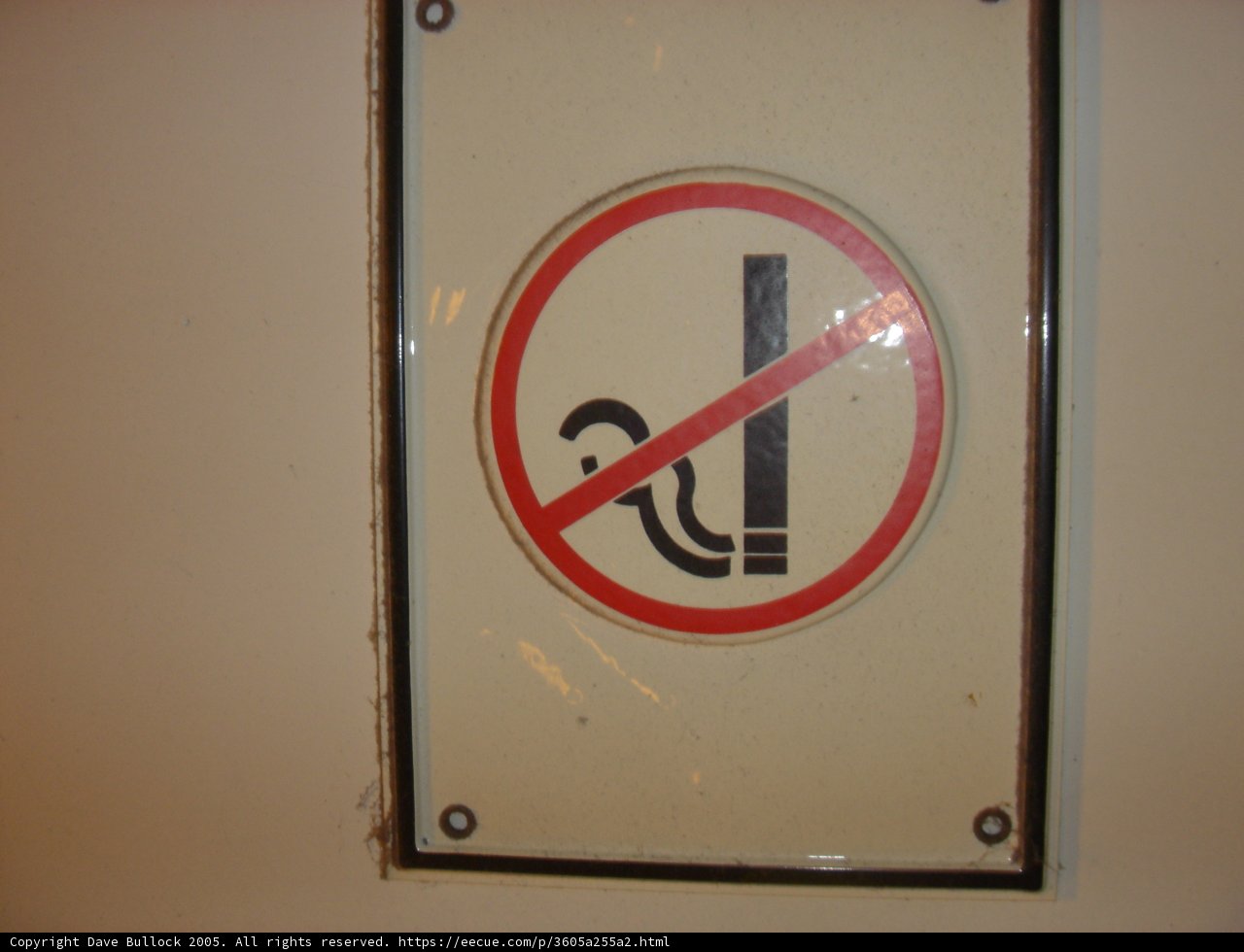 No Smoking in This Area