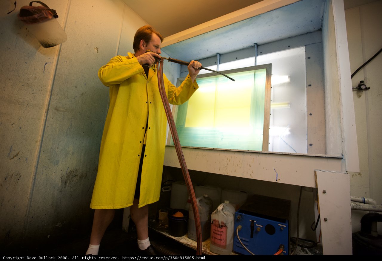 Window Cleaning in the Rain
