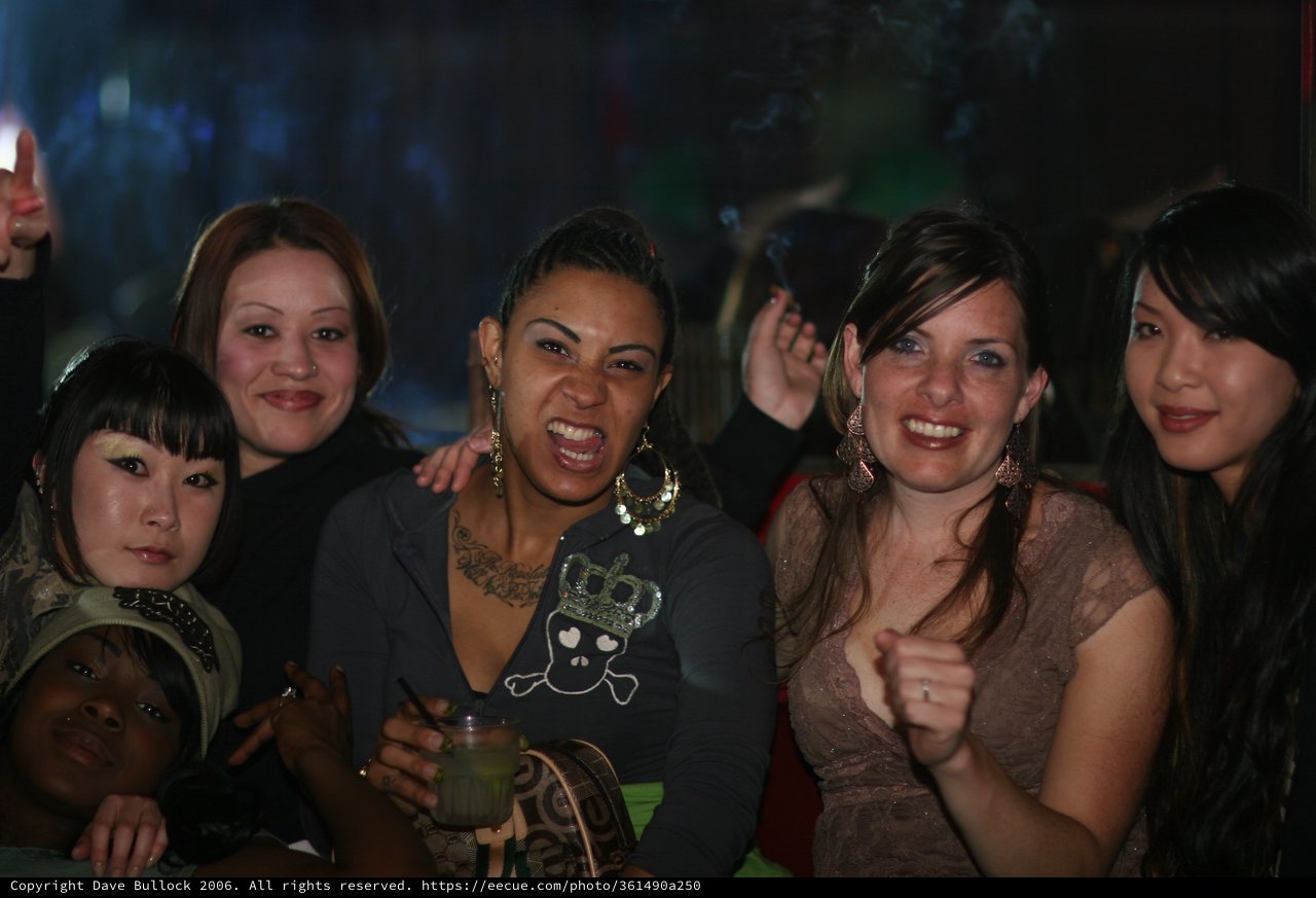 Friends Celebrating at Mashup Samurai Sundaze 2006