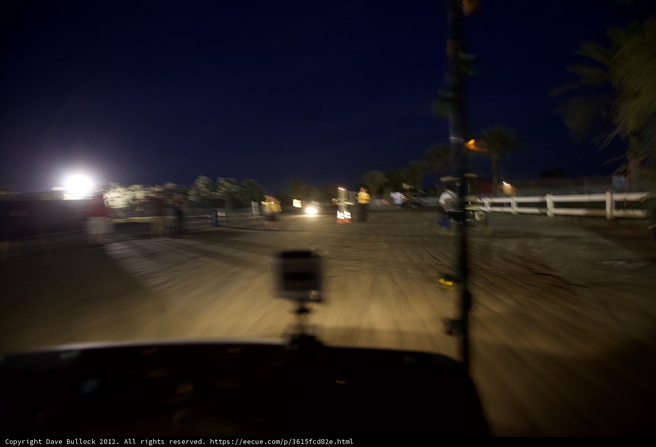 Nighttime Truck Ride