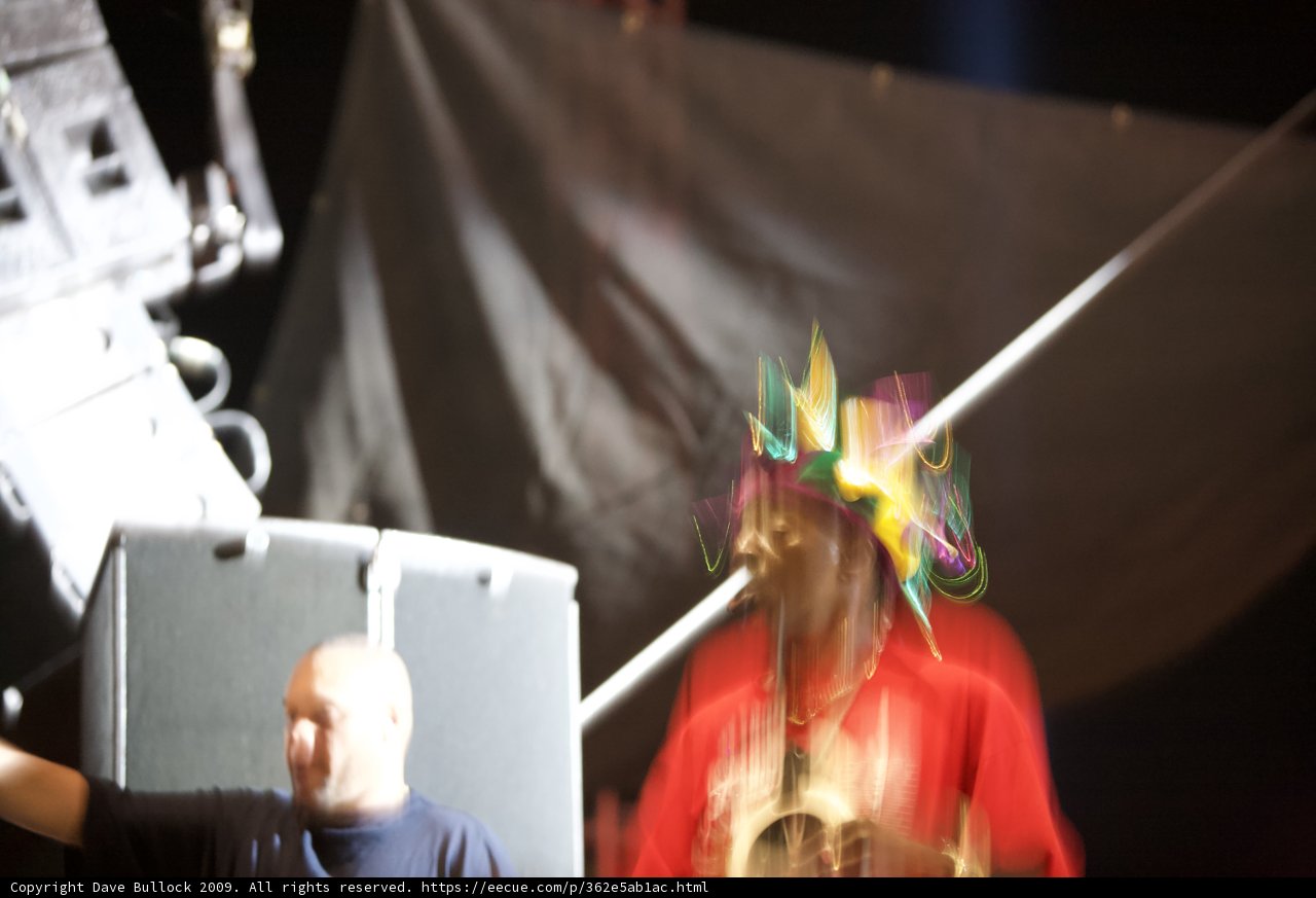 Man in Red Takes the Stage at Coachella 2009