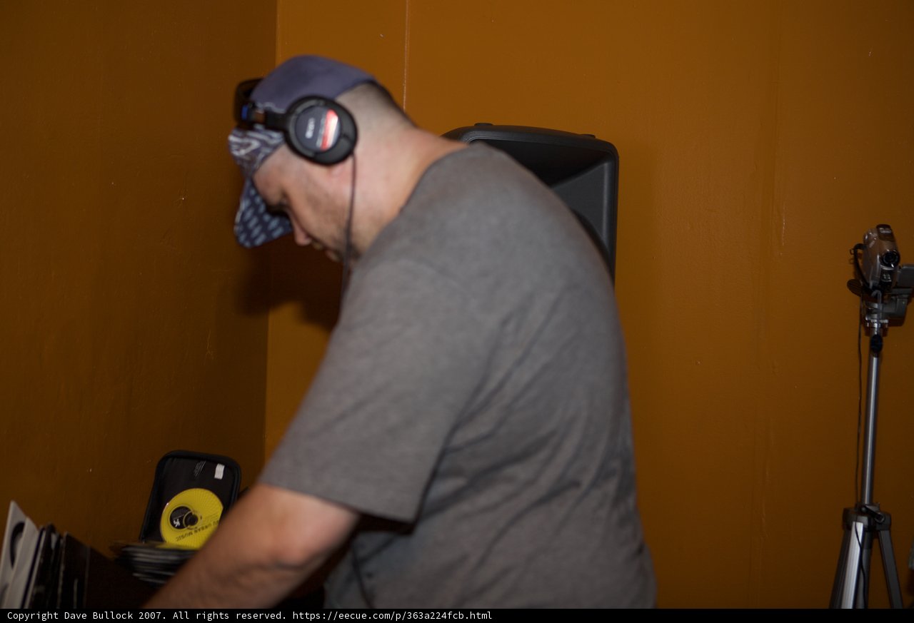 Dubstep DJ in Action