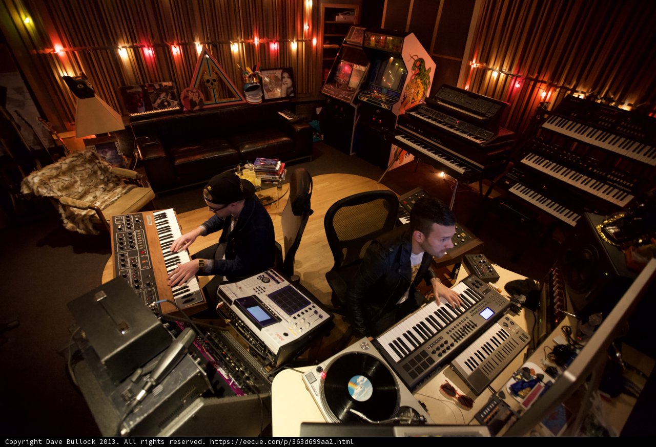 Vanessa Amorosi in the Recording Studio