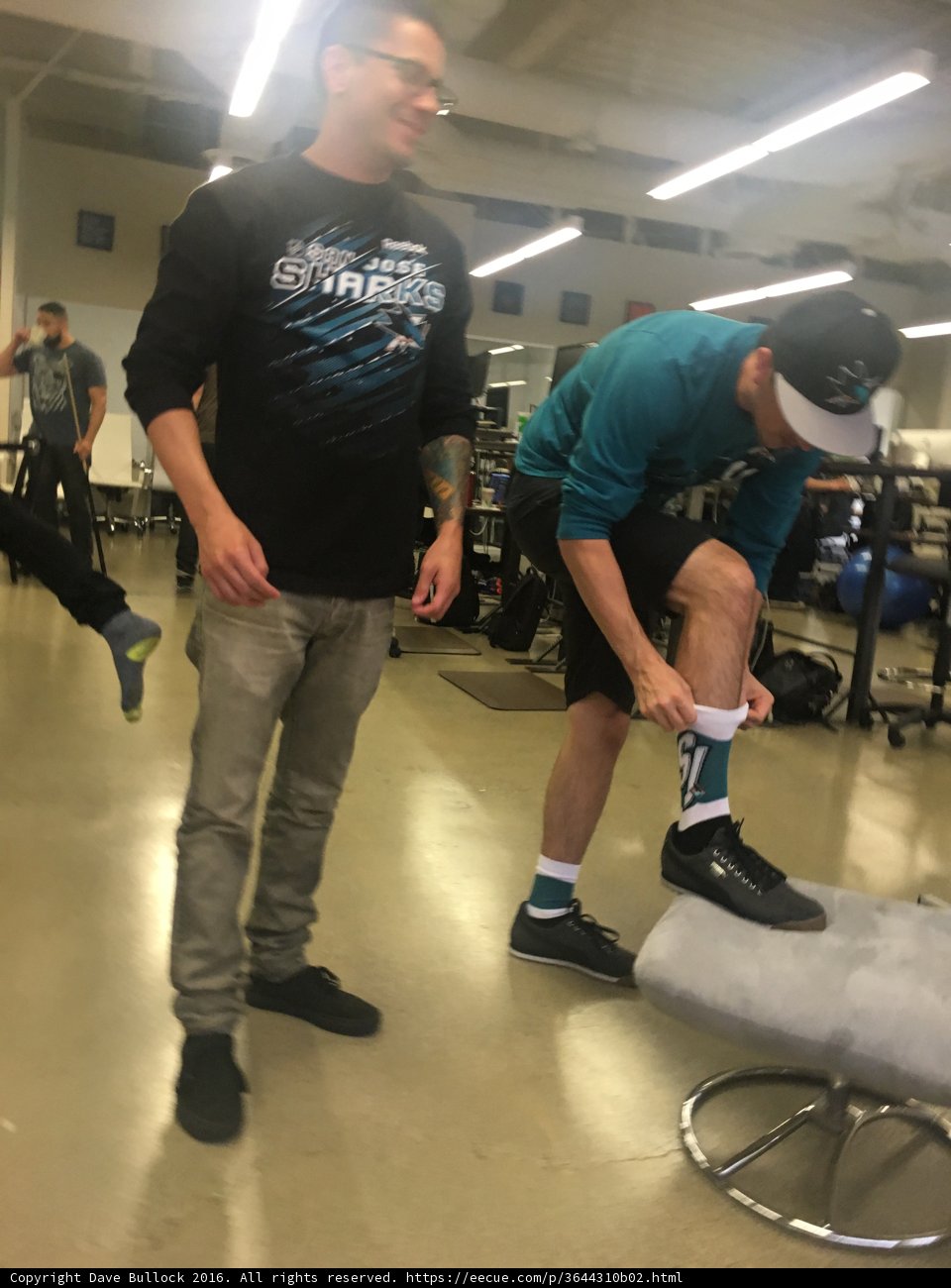 Two Men in a Health Club
