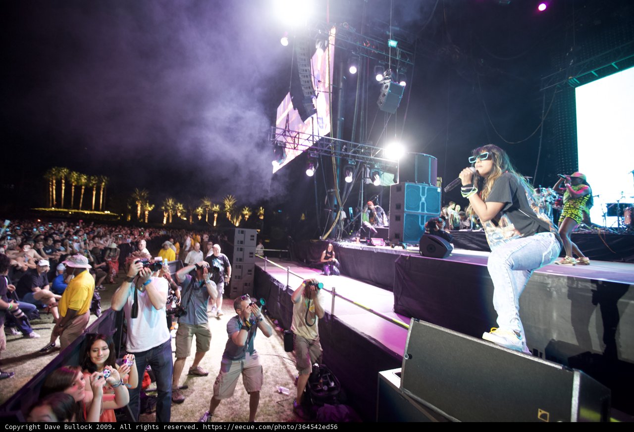 Rocking the Stage at Coachella 2009