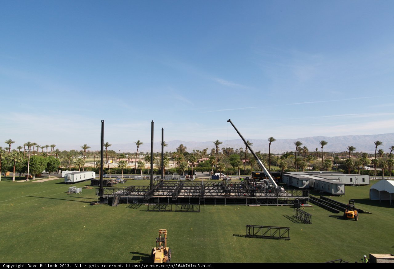 Stage Set in a Serene Field