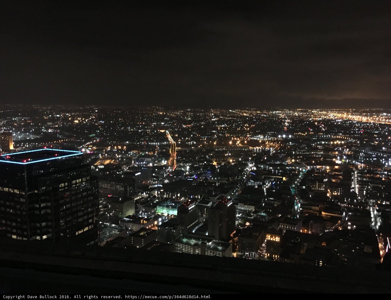 Nighttime View of the Urban Metropolis