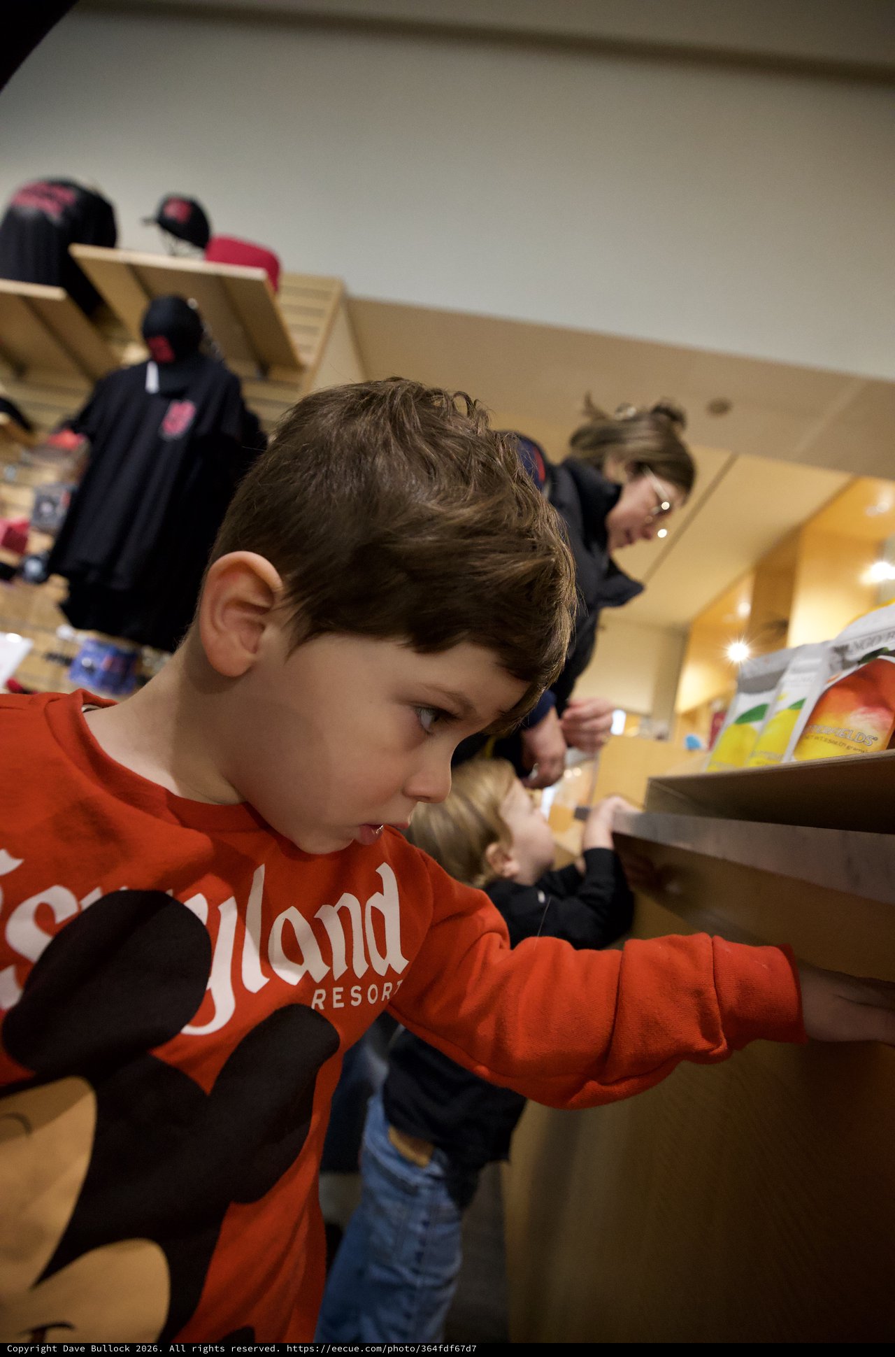 Young Boy Crafting at Baby Rave Event