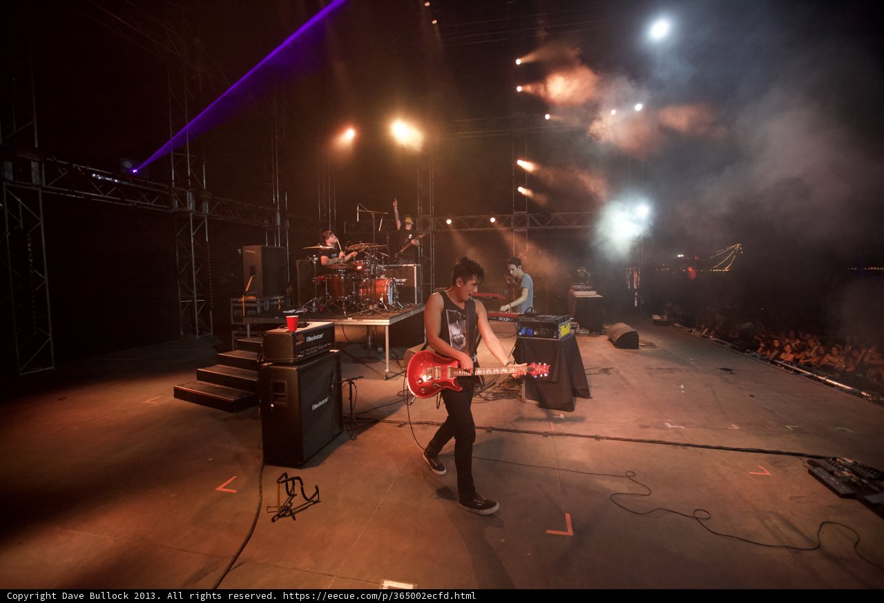 Rocking Out on the Coachella Stage