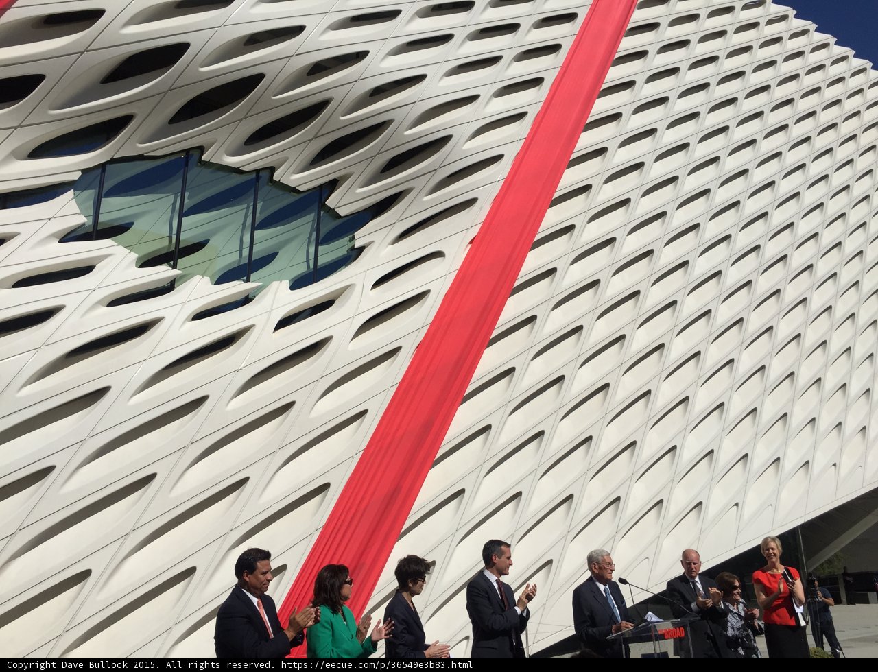 Ribbon Cutting Ceremony at The Broad Building