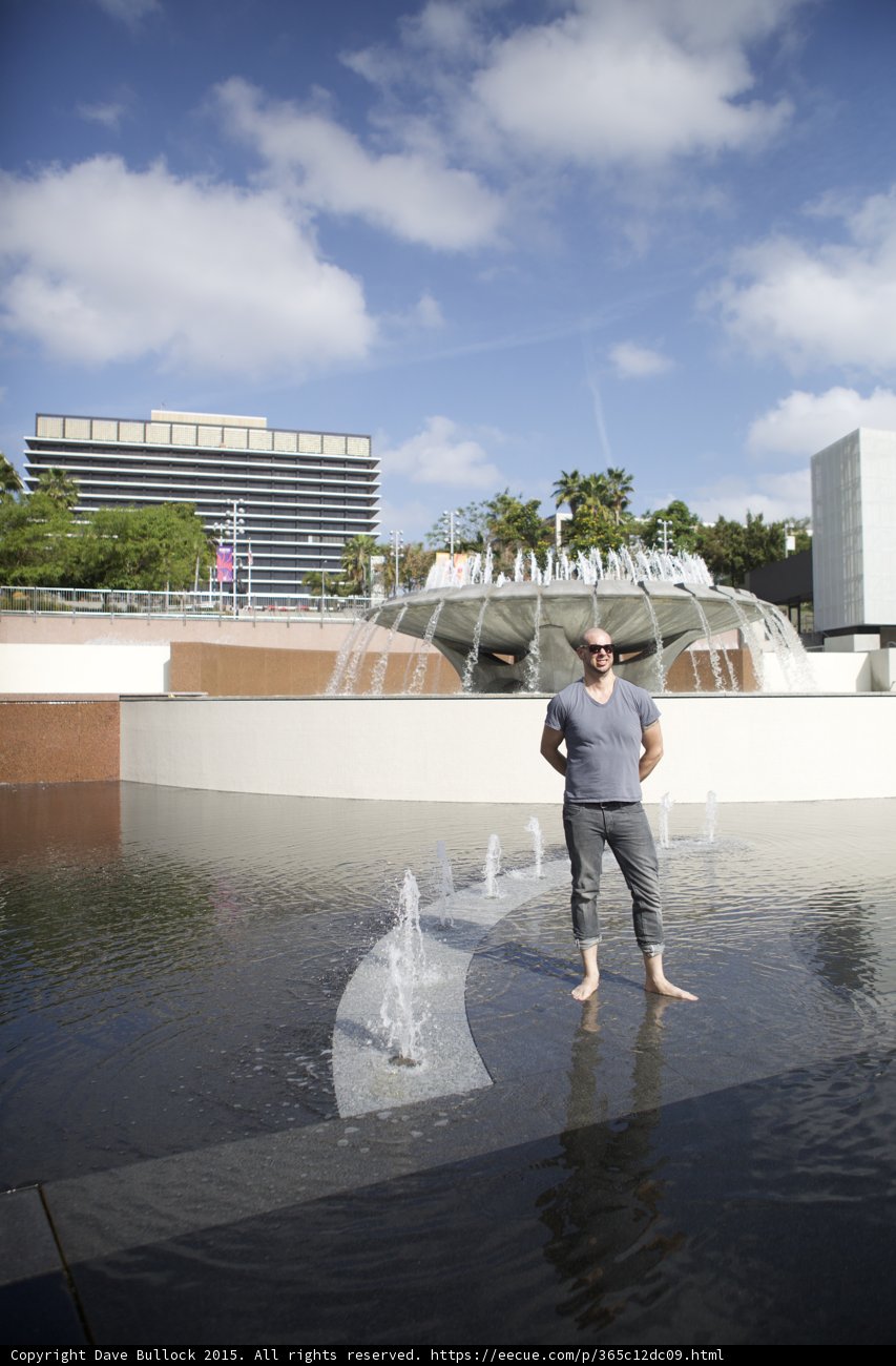 Standing in the Fountain