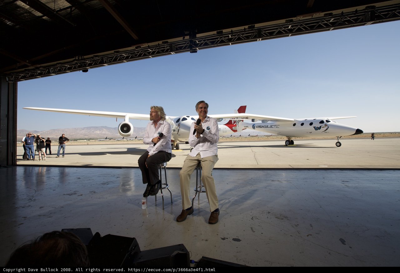 Aviation Visionaries Take the Stage: Burt Rutan and Richard Branson